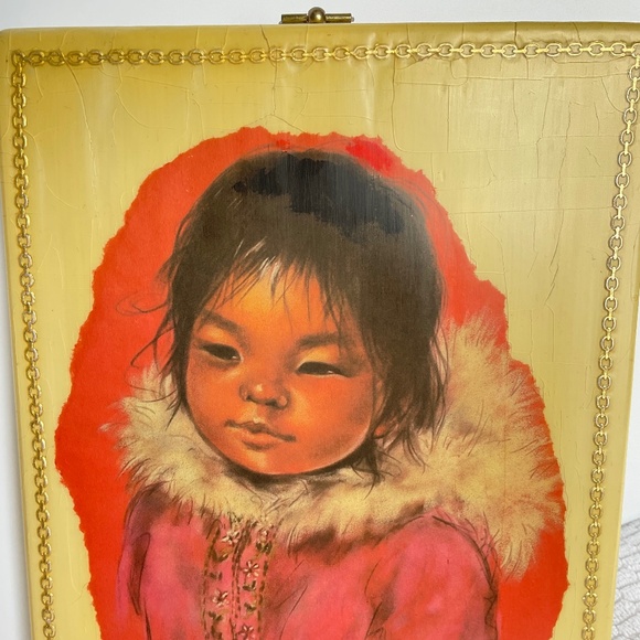 Vintage Dorothy Francis - EKALUK of Victoria Island - c. 1960s Print - Folk Art - Picture 3 of 16